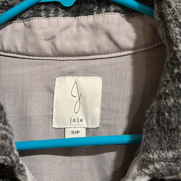 Joie Shirt Jacket Shacket Plaid - Picture 4 of 9